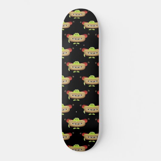 HOT DOG MAN SKATEBOARD (Vorderseite)