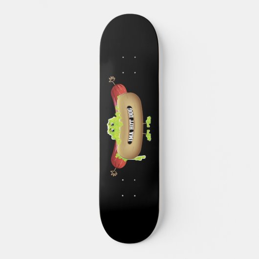 HOT DOG MAN SKATEBOARD (Vorderseite)