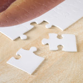 Hot Dog mit Senf Puzzle (Seite)