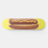 Hot Dog mit Senf Skateboard (Horizontal)