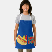 Hot Dog mit Senf und Ketchup Schürze (Insitu)