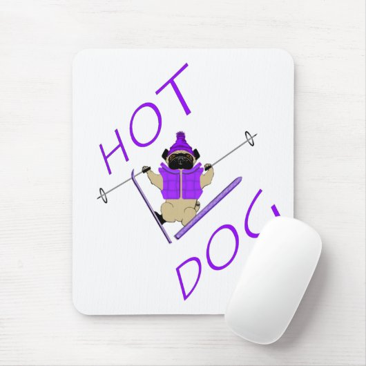 Hot Dog Mousepad (Mit Mouse)