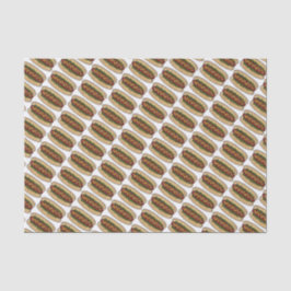 Hot Dog Mustard Relish Frankfurter Hotdog Weiner Seidenpapier