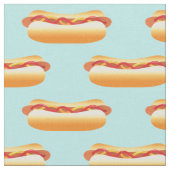 Hot Dog Muster Stoff (Nahaufnahme)