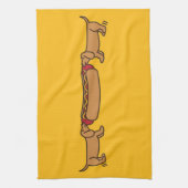Hot Dog-O-War Küchentuch (Vertikal)