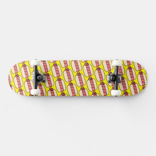 Hot Dog Party Skateboard (Horizontal)
