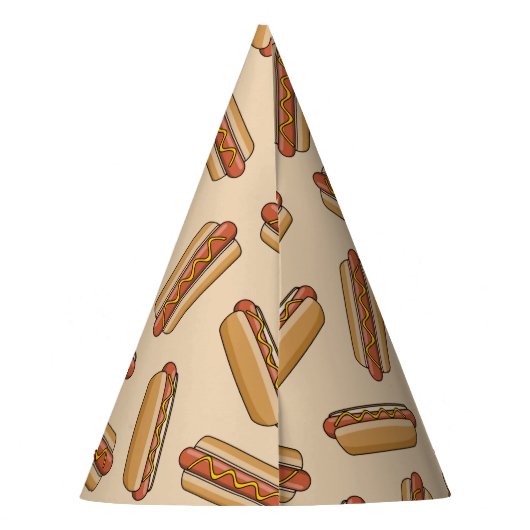 Hot Dog Partyhütchen (Rückseite)
