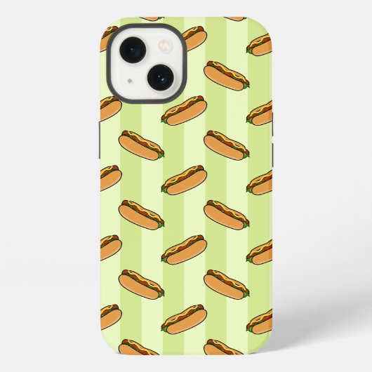 Hot Dog Pattern iPad Air Hüllen iPhone Hülle (Rückseite)