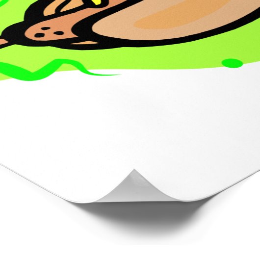 Hot Dog Poster (Ecke)