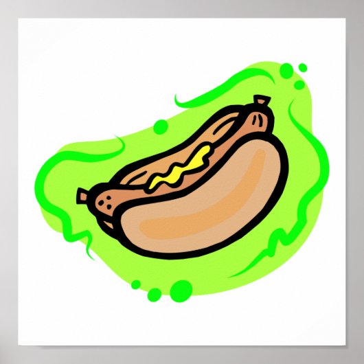 Hot Dog Poster (Vorne)