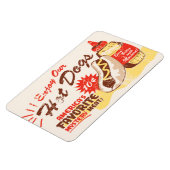 Hot Dog Premium Magnet (Linke Seite)