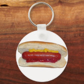 Hot Dog Schlüsselanhänger (Vorderseite)