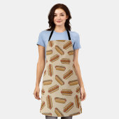 Hot Dog Schürze (Getragen)