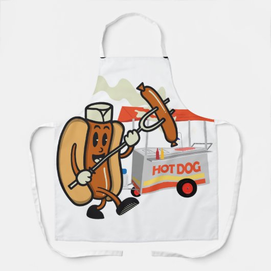 Hot Dog Schürze (Vorderseite)