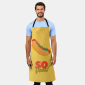 Hot Dog So gut! Schürze (Getragen)