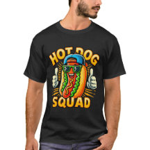 Hot Dog Squad - Funny Feinschmecker T-Shirt