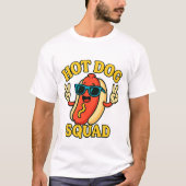 Hot Dog Squad Hot Dog Stand Team Hotdog Crew T-Shirt (Vorderseite)
