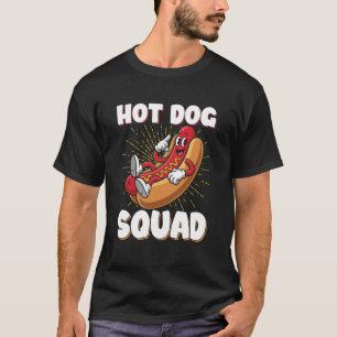 Hot Dog Squad Hot Dog Wiener Liebhaber T-Shirt