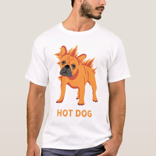 Hot Dog T-Shirt (Vorderseite)
