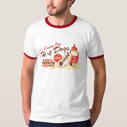 Hot Dog T-Shirt (Vorderseite)
