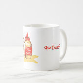 Hot Dog Tasse (VorderseiteRechts)