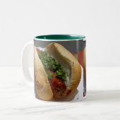 Hot Dog Tasse (Vorderseite Links)