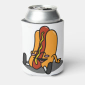Hot Dog Typ Dosenkühler (Kanne Rückseite)
