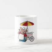 Hot Dog Vendor Kaffeetasse (Mittel)