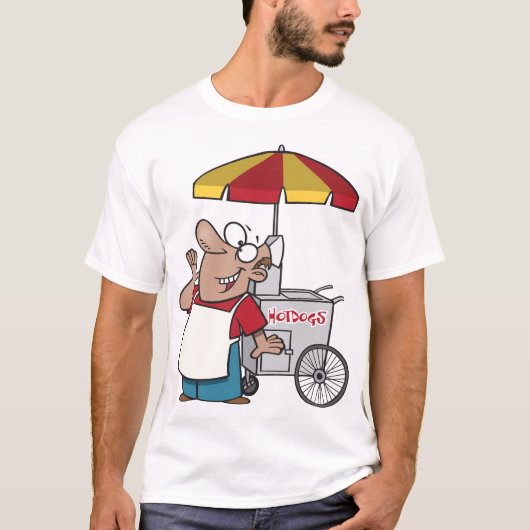 Hot Dog Vendor T-Shirt (Vorderseite)