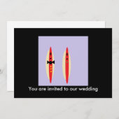 Hot Dog Wedding Einladung (Vorne/Hinten)