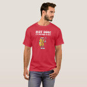 Hot Dog Weihnachten im Juli T-Shirt (Vorne ganz)