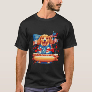Hot Dog Würstchen Frank Day Merican Sarcastic Food T-Shirt