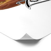 Hot Dog Zen Poster (Ecke)