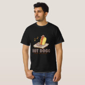 Hot Dogg – Droppin’ Beats, Not Buns Funny Tee (Vorne ganz)