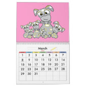Hot Doggie-Kalender Kalender (Mär 2026)