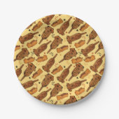 Hot Doggies Pappteller (Vorderseite)