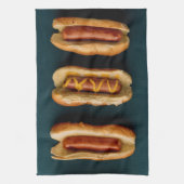 Hot Dogs and Buns Geschirrtuch (Vertikal)