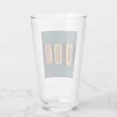 Hot Dogs and Buns Glas (Rückseite)