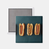 Hot Dogs and Buns Magnet (Vorderseite/Rückseite)