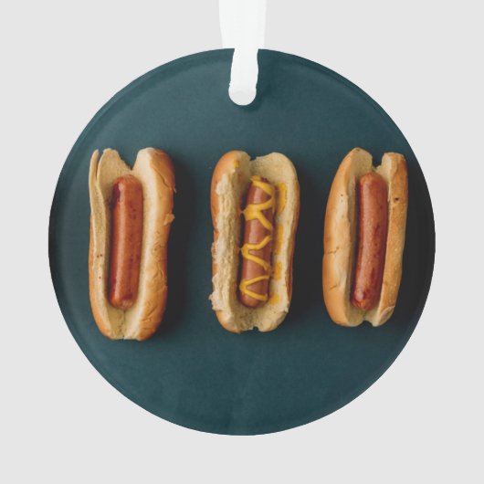Hot Dogs and Buns Ornament (Rückseite)