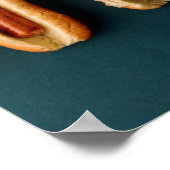 Hot Dogs and Buns Poster (Ecke)