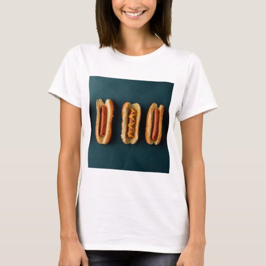 Hot Dogs and Buns T-Shirt (Vorderseite)