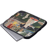 Hot Dogs Laptopschutzhülle (Vorne Knopf)