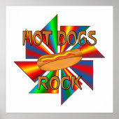 Hot Dogs Rock Poster (Vorne)
