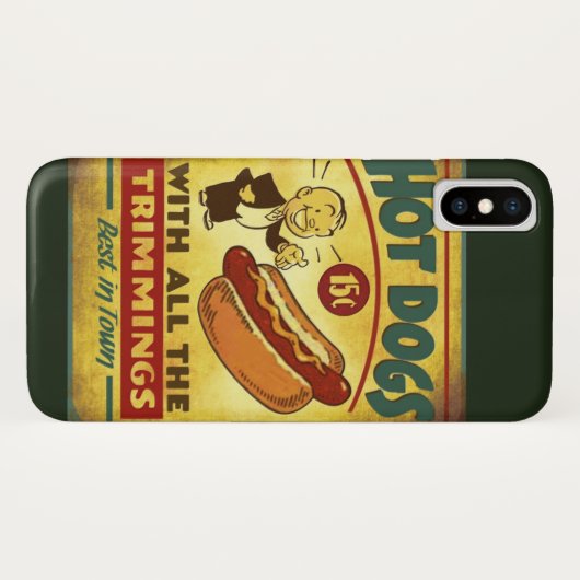 Hot Dogs Telefonabdeckung Case-Mate iPhone Hülle (Rückseite (Horizontal))