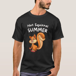 Hot Eichhörnchen Sommer - Männer Frauen T-Shirt