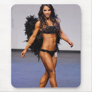 Hot Female Fitness Girls Mousepad