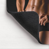 Hot Female Fitness Girls Mousepad (Ecke)