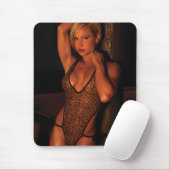 Hot Female Fitness Girls Mousepad (Mit Mouse)