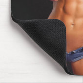 Hot Female Fitness Girls Mousepad (Ecke)